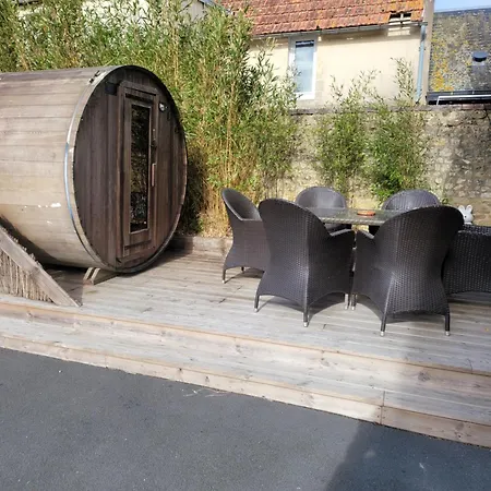 Casa de Férias L'ardoisier 7 Pers Sauna Bayeux 2km