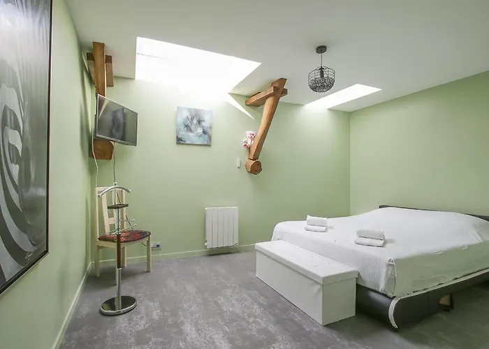 Casa de Férias L'ardoisier 7 Pers Sauna Bayeux 2km