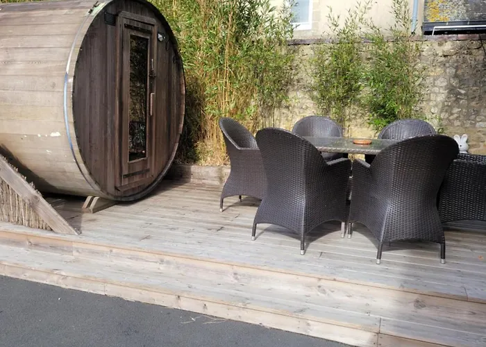 Dom wakacyjny L'ardoisier 7 Pers Sauna Bayeux 2km